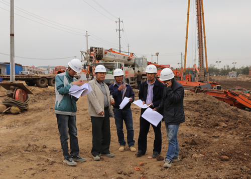 公司對(duì)滇池國際會(huì)展中心項(xiàng)目“4.10”節(jié)點(diǎn)進(jìn)行考核