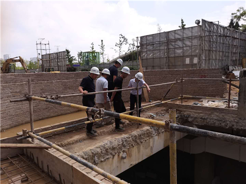 陳定華調(diào)研滇池明珠廣場二期建設(shè)項(xiàng)目