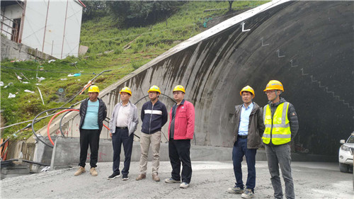 萬向遵調(diào)研香麗高速項(xiàng)目