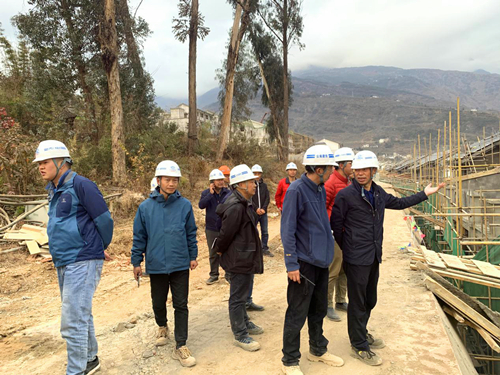 【調(diào)研檢查】陳定華、王現(xiàn)合調(diào)研巧家大寨、北門項目