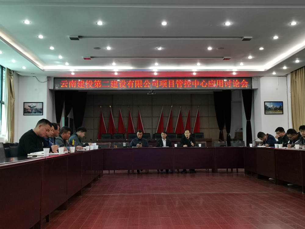 【公司動態(tài)】公司召開項目管控中心應用討論會