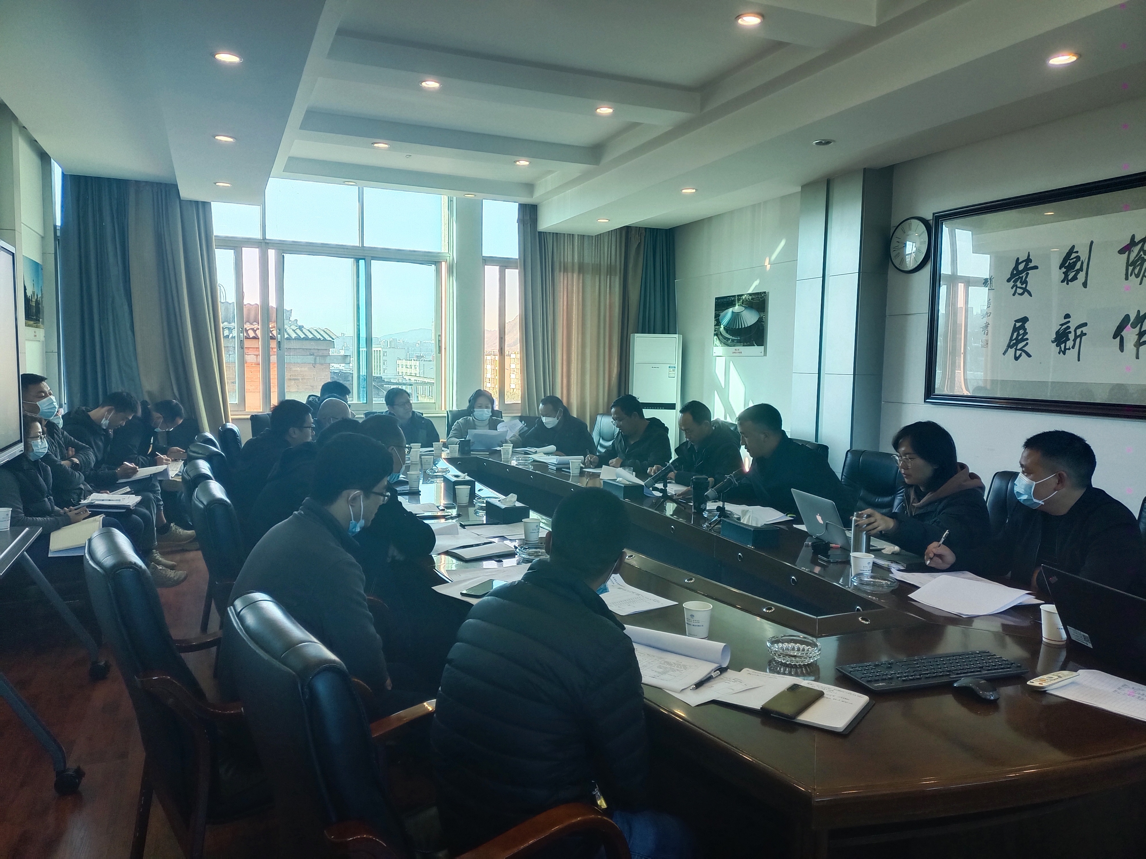 【公司動態(tài)】公司召開直管部項目團隊人員評審會