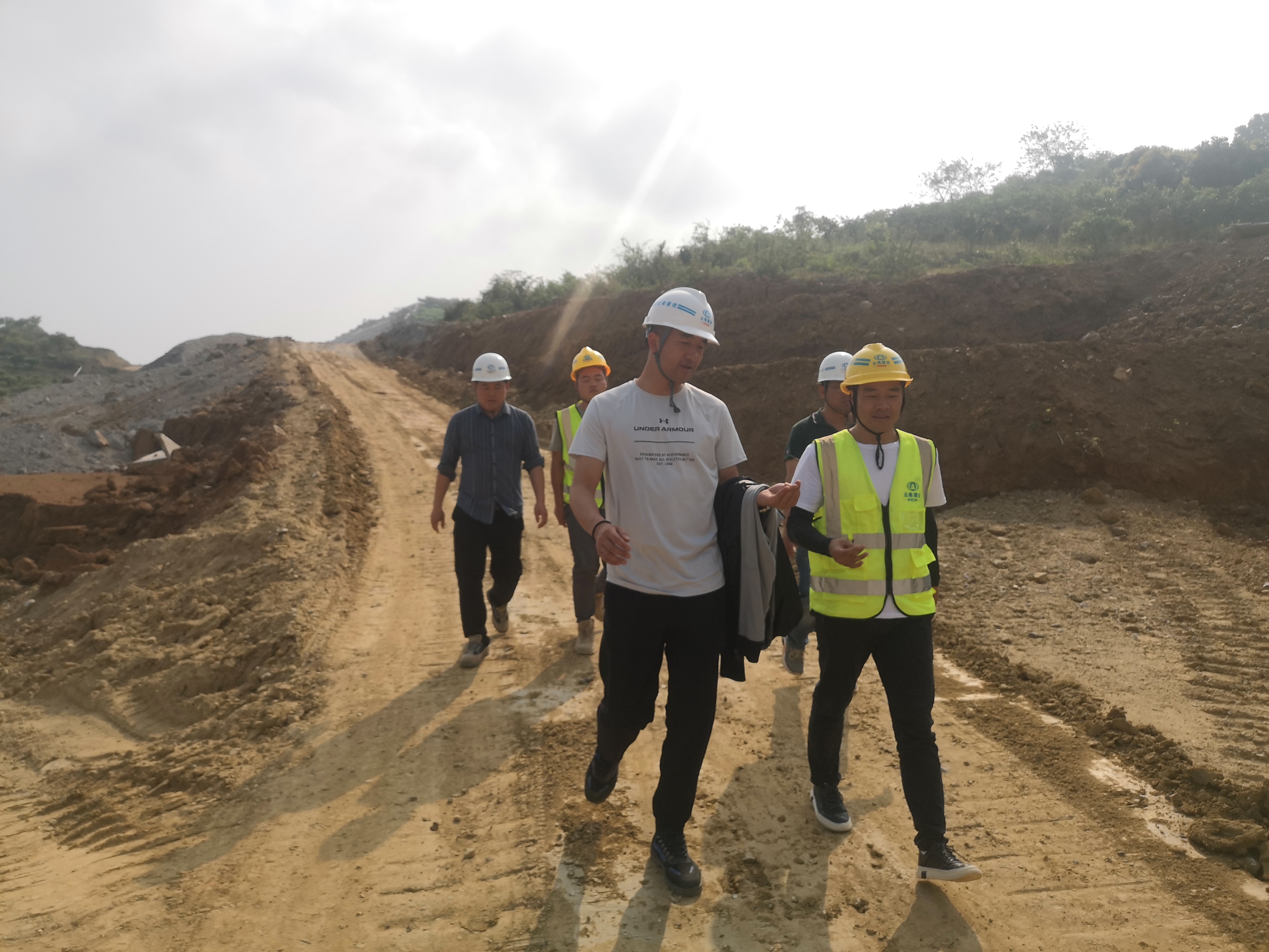 【貫徹一線工作法】公司領(lǐng)導調(diào)研永金高速項目