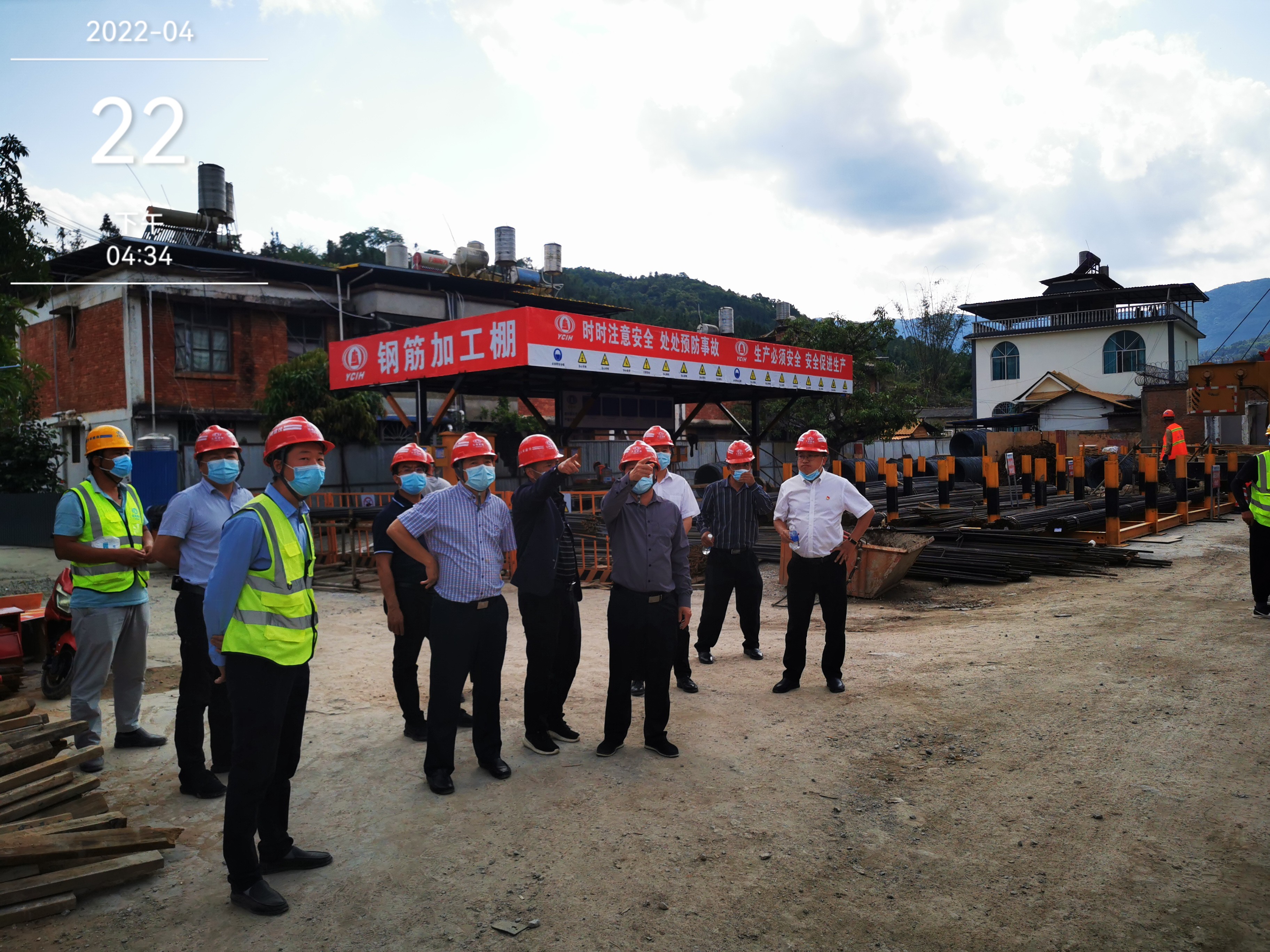 【調研檢查】滄源縣相關領導調研滄源項目部