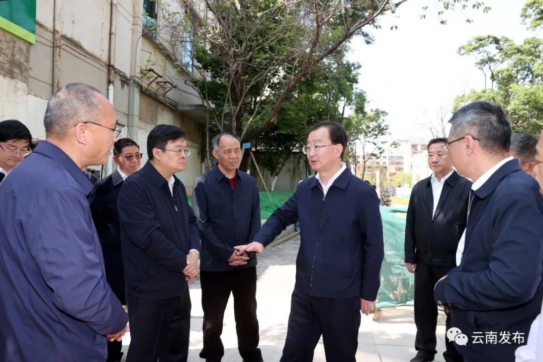 省委書記王寧到盤龍區(qū)雨污分流項目調研