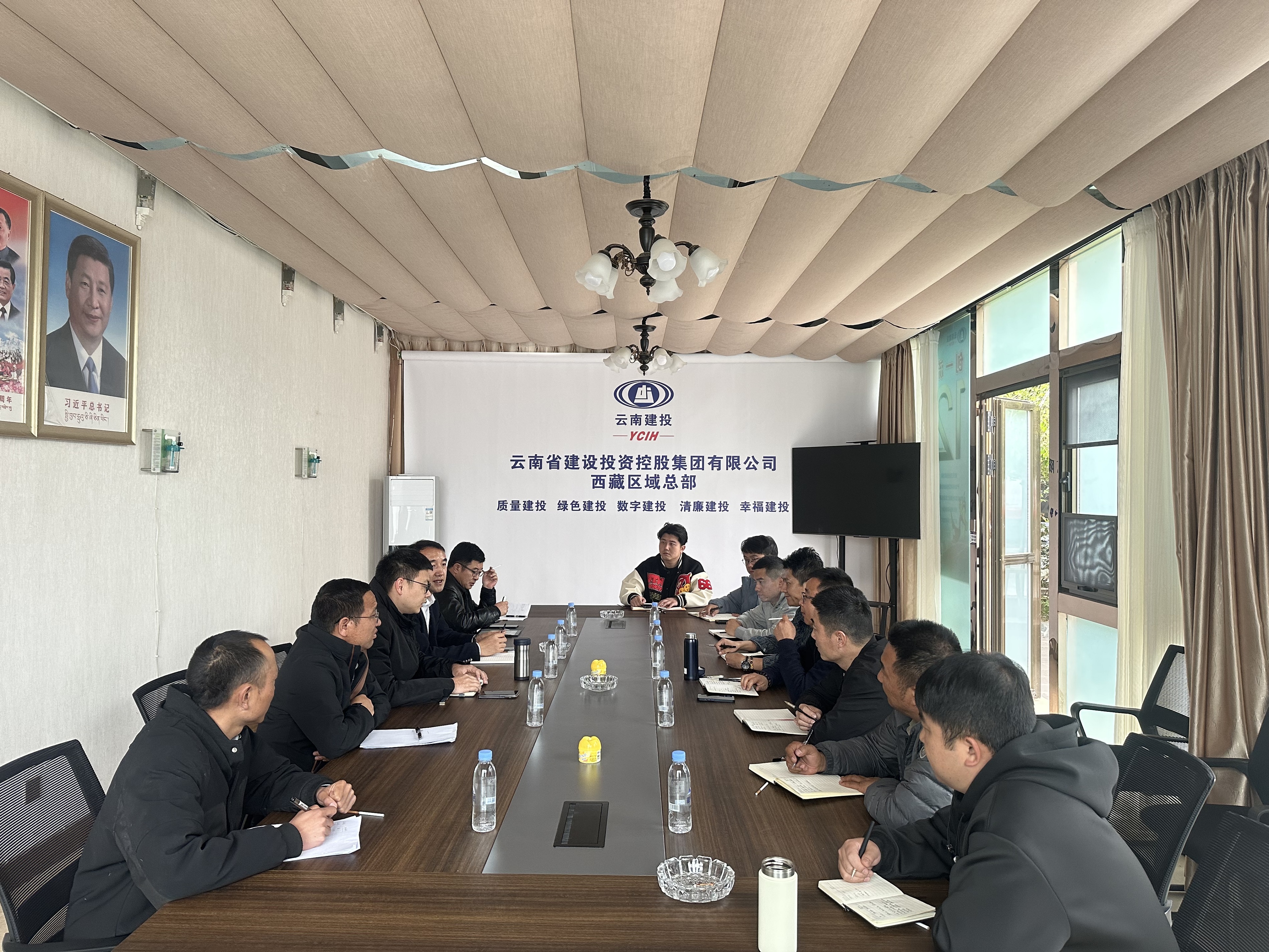 【公司要聞】臧慶澤一行到集團(tuán)公司西藏區(qū)域總部交流座談