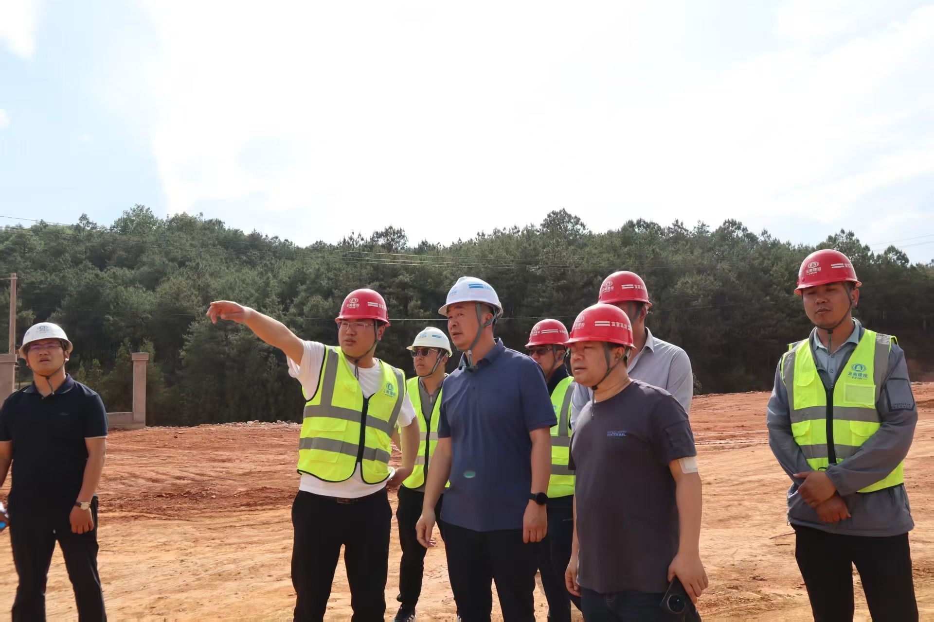【公司要聞】孫道光到公司在建項(xiàng)目調(diào)研